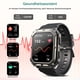 thumbnail image 3 of Reloj inteligente para hombre con función de teléfono, pantalla HD de 1,83 pulgadas, resistente al agua, rastreador de actividad IP68, rastreador de actividad física con monitoreo del, 3 of 5