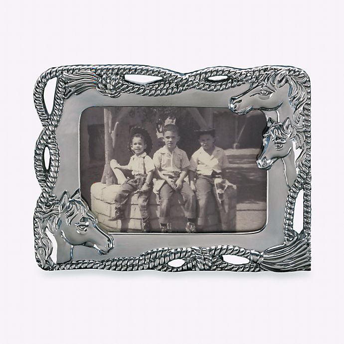 arthur court horse 4by6inch photo frame