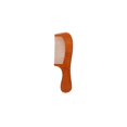 thumbnail image 1 of Peine de madera con mango, antiestático, suave, desenredante, de dientes finos, para cabello y barba de hombres y mujeres., 1 of 4