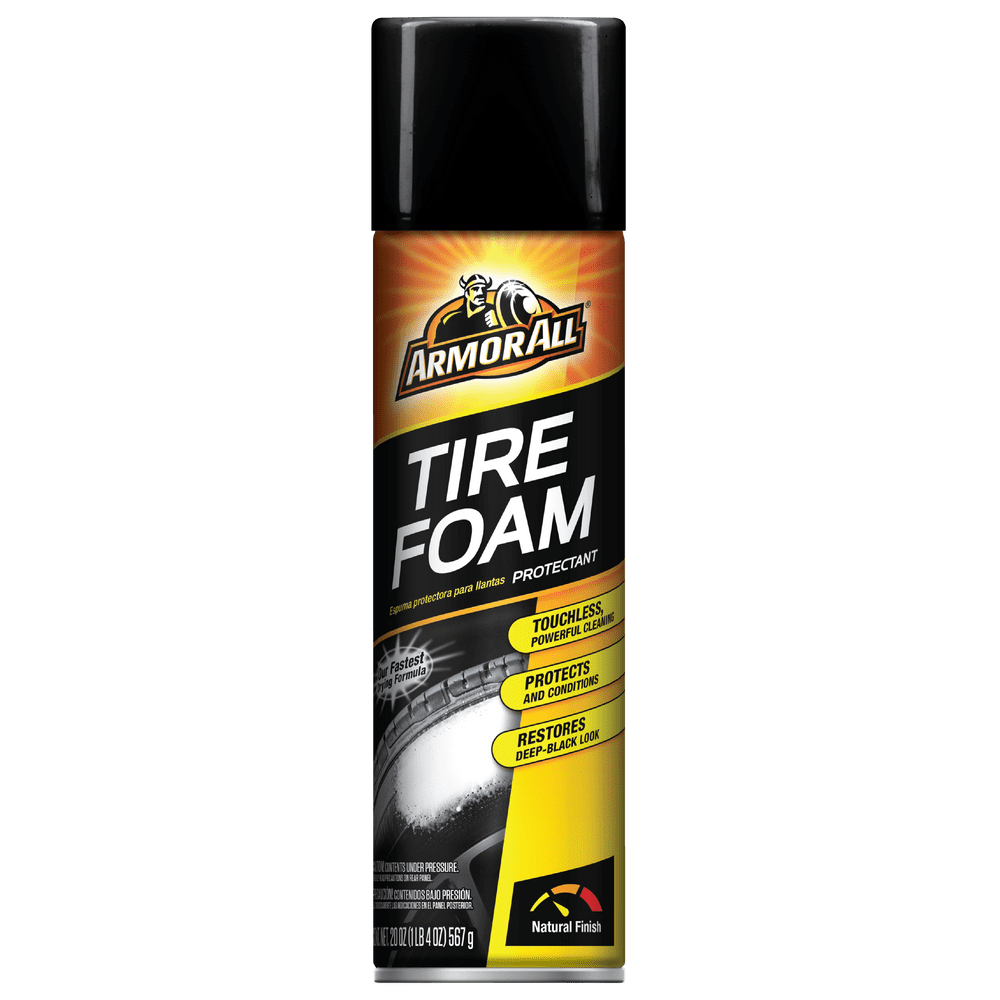 Armor All Tire Foam Protectant, 20 oz, Tire Cleaning