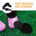 thumbnail image 2 of 2 pares de zapatos Forro cálido Desmontable Zueco de invierno Forro de zapatilla Reemplazo extraíble Acogedor Suela interior transpirable Calcetines Plantillas de zapatos Inserto peludo (UE 22-23), 2 of 5