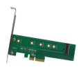 thumbnail image 1 of Tarjeta adaptadora I/O Crest M.2 NGFF PCIe SSD a PCI Express 3.0 x4, 1 of 8