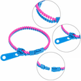 thumbnail image 4 of Friendship Fidget Zipper Bracelets,Sensory Toys Bulk Set Neon Colors,Kit for Birthday,Party Favors for Kids,Goodie Bags,Easter Egg Basket Stuffers(24PCS,Color Random), 4 of 5