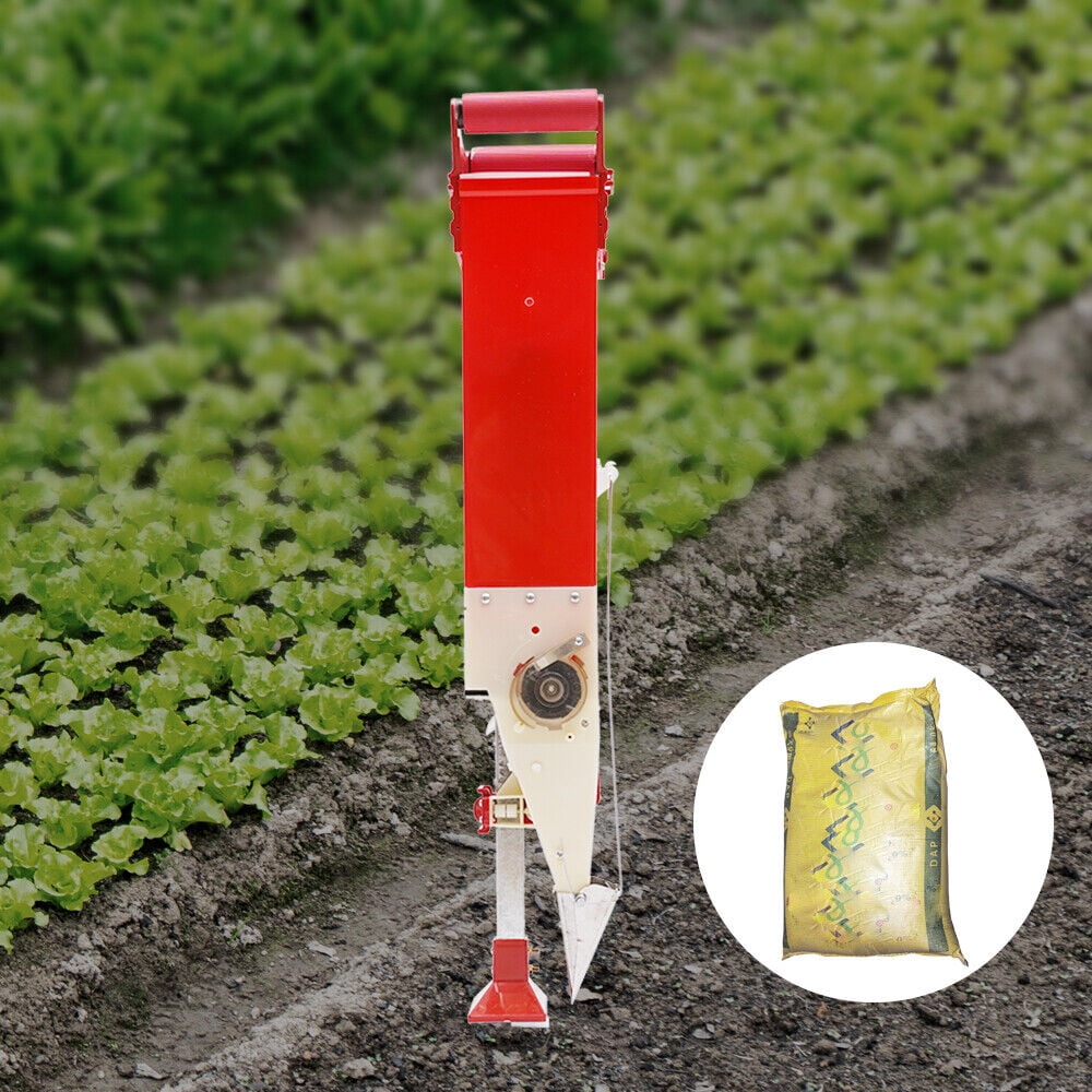 Manual Single Barrel Fertilizer Applicator Fruit Vegetable Spreader Garden Manure Tool High Quality Durable Farm Household Use