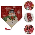 thumbnail image 3 of 1pc Durable Navidad mantel hermosa cubierta mantel lavable mantel, 3 of 7