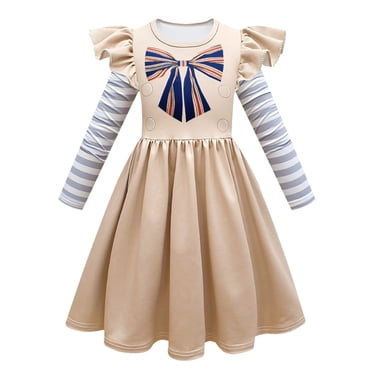 Girls Showman Costume – Kids Halloween Fancy Dress Outfit, Polyester Mesh, Complete Set