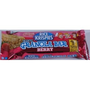 Image of Kellogg's Cereal Breakfast Bar Chewy Berry 1.27oz