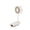 Beige, variant on Luckky Rechargeable Clip On Fan with Flexible Gooseneck & Digital Display,3 Speed Color Light Mini Clamp Fan,Portable USB Desk Bed Fan for Office Bedroom Stroller Dorm Use