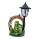 thumbnail image 3 of Estatua de jardín con luz solar, lámpara decorativa para exteriores, iluminación decorativa para césped, patio, porche, interior y exterior., 3 of 9