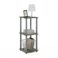 thumbnail image 6 of Furinno Turn-N-Tube Easy Assembly Stackable Bookcase, Bookshelf, French Oak/Grey, 6 of 7