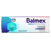 Balmex AdultAdvantage Bprotected Skin Relief Healing Cream, with Zinc Oxide Barrier Cream Protection + Skinshield Soothing Botanicals for Adult Incontinence, Adult Rash and Bed Sores, 3oz (Pack of 3)