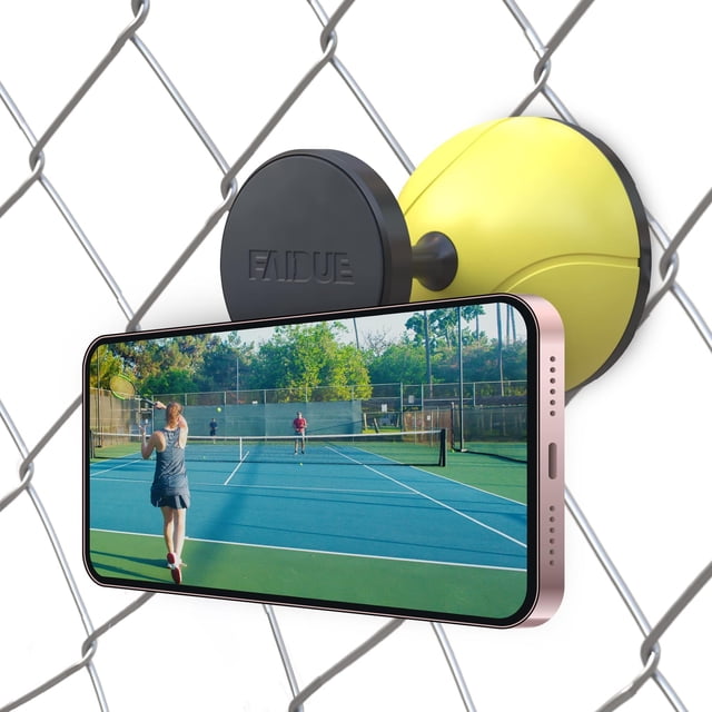 Soporte de cámara para smartphone FAIDUE Con forma de valla de tenis
