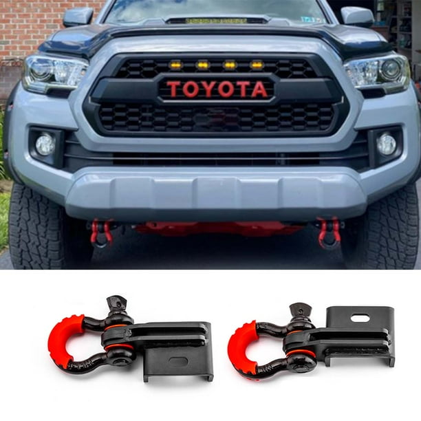 WEISEN Front Bumper Demon Tow Hook Bracket w/ 3/4" Shackle Mount Fit