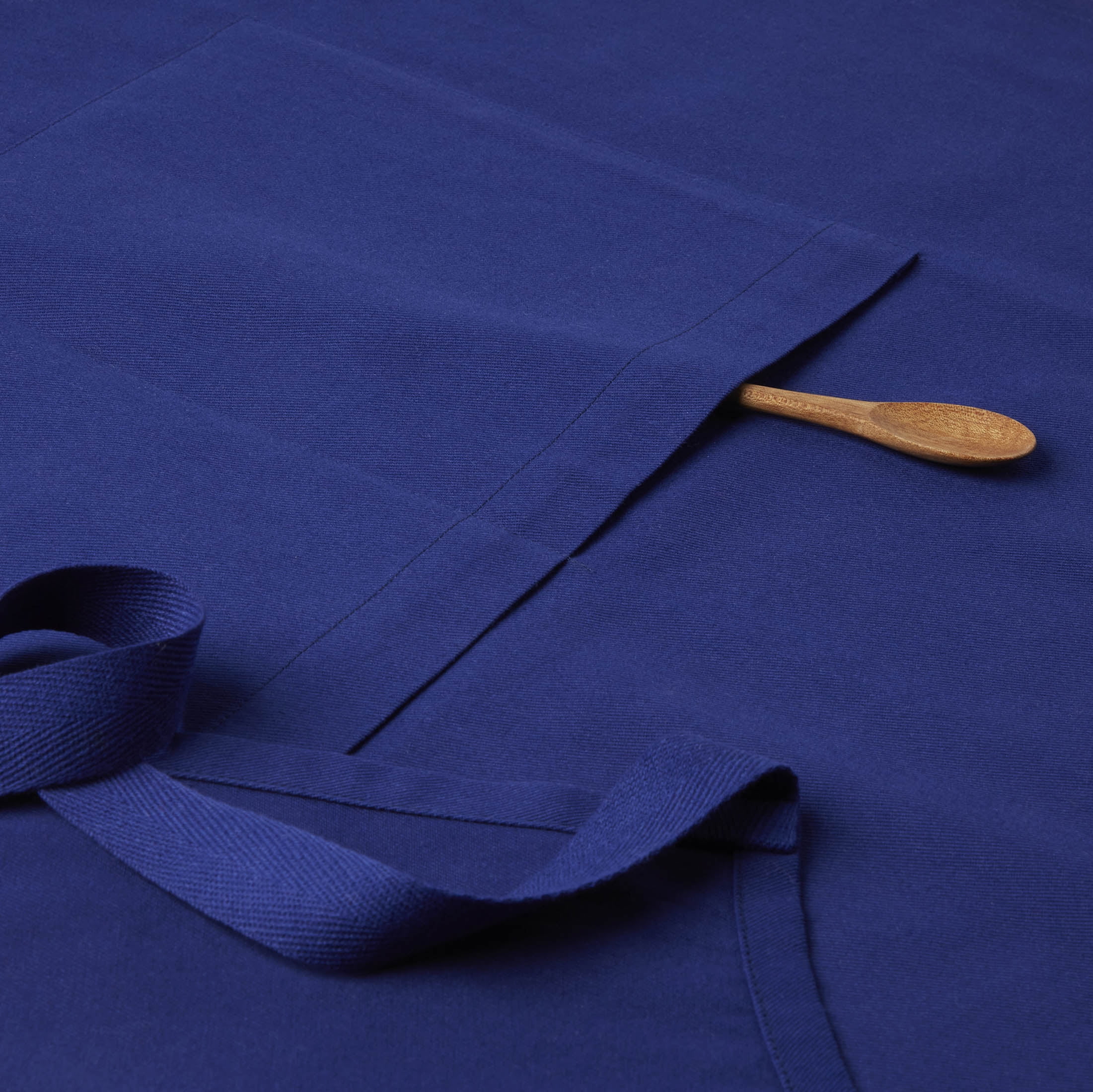 KitchenAid Solid Apron Single Pack, Cobalt Blue, 32"x28"