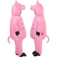 thumbnail image 4 of Inflatable Pig Costume - Adult Pink Pig Blow Up Costume, 4 of 6
