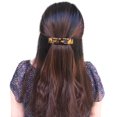 thumbnail image 3 of Eyegla Pasadores de pelo para mujer, pasadores franceses grandes, pasadores de concha de tortuga para cabello grueso, paquete de 2, 3 of 5