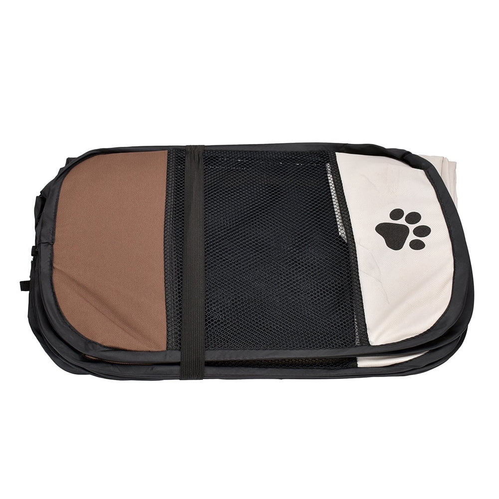 axGear Portable Pet Playpen Foldable Dog Cat Playpen Camping Tent Kennel Crate