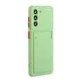 thumbnail image 3 of for Samsung Galaxy A14 5G Case with Credit Card Holder Slot TPU Soft Silicone Scratch-Resistant Slim Wallet Case Protective Cover for Samsung Galaxy A14 5G 6.6 inch,Green, 3 of 5