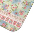 thumbnail image 5 of Pioneer Flower Floral Print Pattern Kitchen Dish Drying Mat 1 Pack, Ultra Absorbent Microfiber Drainer Mat, 16"x18", 5 of 6