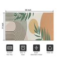 thumbnail image 5 of Orange Boho Geometric and Plant Pattern Door Rugs,Washable Non Slip Door Mats Indoor,Decorative Door Mats,Entry Mat Indoor for Entrance,Bedroom,Kitchen,Bathroom,17"x30", 5 of 6