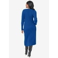 thumbnail image 3 of Jessica London Women's Plus Size Scoop-Neck Sweater Dress, 3 of 5