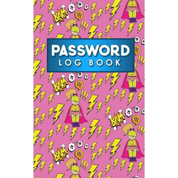 Password Log Book Alphabetized Password Book, Password Journal For