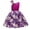 czb# Purple117, variant on CUZIBR Kids Girls Formal Prince Dress Sleeveless One Shoulder Cute Bow High Waist Pleated Floral Print Party Wedding Birthday Dresses Summer Casual A Line Tiered Ruffle Beachwear,Beige,3-4 Years
