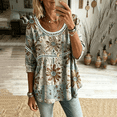 thumbnail image 2 of Long Sleeve Shirts for Women 2026 Spring Work Casual Loose Fit Satin V Neck Short Sleeve Shirts Blouse Outfit Tops, 2 of 4