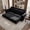 Velvet + Black, variant on Chesterfield Sofa,93.7" King Pull Out Sofa Bed, 3-in-1 Velvet Convertible Sleeper Sofa with Nailhead Trim & Rolled Arm,Multi-Functional Sofa Bed for Living Room,Bedroom,Apartment,Office, Office, Blue