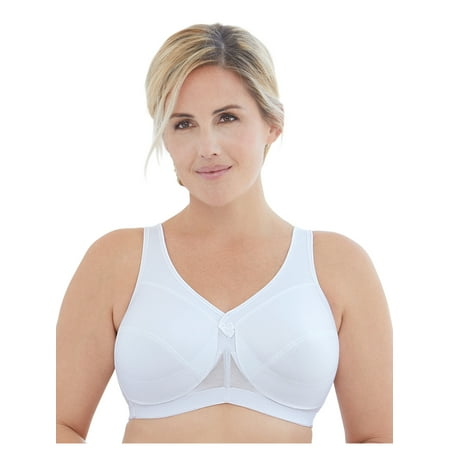 

Glamorise Full Figure Plus Size MagicLift Active Support Bra Wirefree #1005