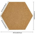 thumbnail image 2 of Tablero de corcho autoadhesivo para azulejos, mini tablón de anuncios de pared, paquete de 10 Namotu WRST-306, 2 of 6