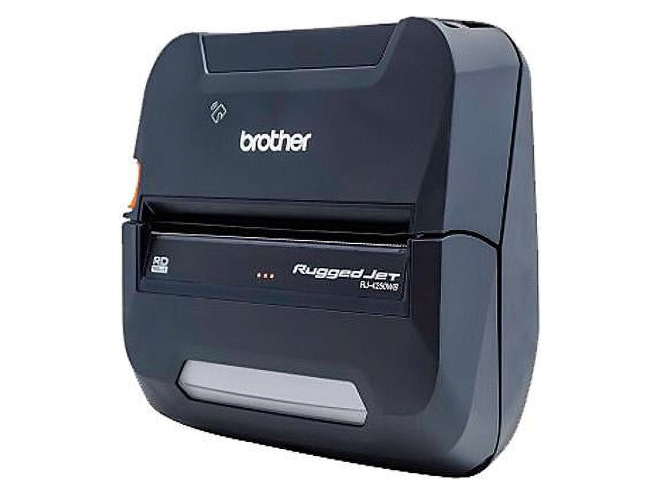 Brother RuggedJet Direct Thermal Portable Monochrome Printer RJ4250WBL