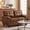 1-Brown+2-Sester, variant on VEPXXP 59" Storage Loveseat, 2-Seater Faux Leather Sofa with Big Padded Armrest & Tufted Back, Breathable PU Leather Couch for Small Space, Apartment & Office, Burgundy