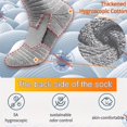 thumbnail image 4 of Men’s 5-Pack Cushioned Athletic Grey Crew Socks – Breathable, Moisture-Wicking, Anti-Odor & Durable Sport Socks for Running, Hiking, Training, 4 of 8