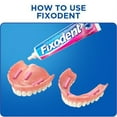 thumbnail image 3 of Fixodent Complete Denture Adhesive Fit & Strong Hold Cream, 1.4oz, 5-Pack, 3 of 4