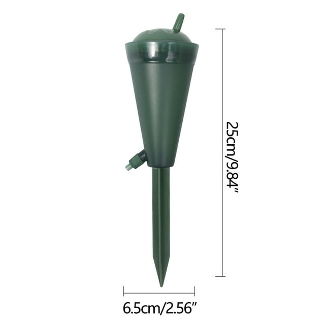 SDNall Automatic Plant Watering Device, Adjustable Dripper with Timer for Potted Flowers, 200Ml Water Pot for Consistent Home Garden Irrigation