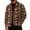 Earthy Yellow, variant on Autumn Mens Halloween Skull Bat Trucker Jacket Long Sleeve Snap Front Loose Fit Halloween Weekend Gathering Outerwear Purple 2XL