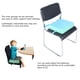 thumbnail image 5 of Cojín Elevador Ajustable Extraíble Para Bebé, Silla De Comedor Para Niños, 5 of 7