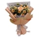 thumbnail image 4 of Ramo de flores de ganchillo, ramo de punto hecho a mano, decoración de mesa, flor artificial hecha a mano completa para el día de San Valentín Amarillo, 4 of 8