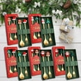 thumbnail image 2 of JoyMoreHome Christmas Stainless Steel Spoon and Forks Set of 2 Christmas Gifts for Friends/Lover,Portable Coffee Dessert Spoons Cake Fork,Kitchen Utensils for Tableware Christmas Decoration, 2 of 3