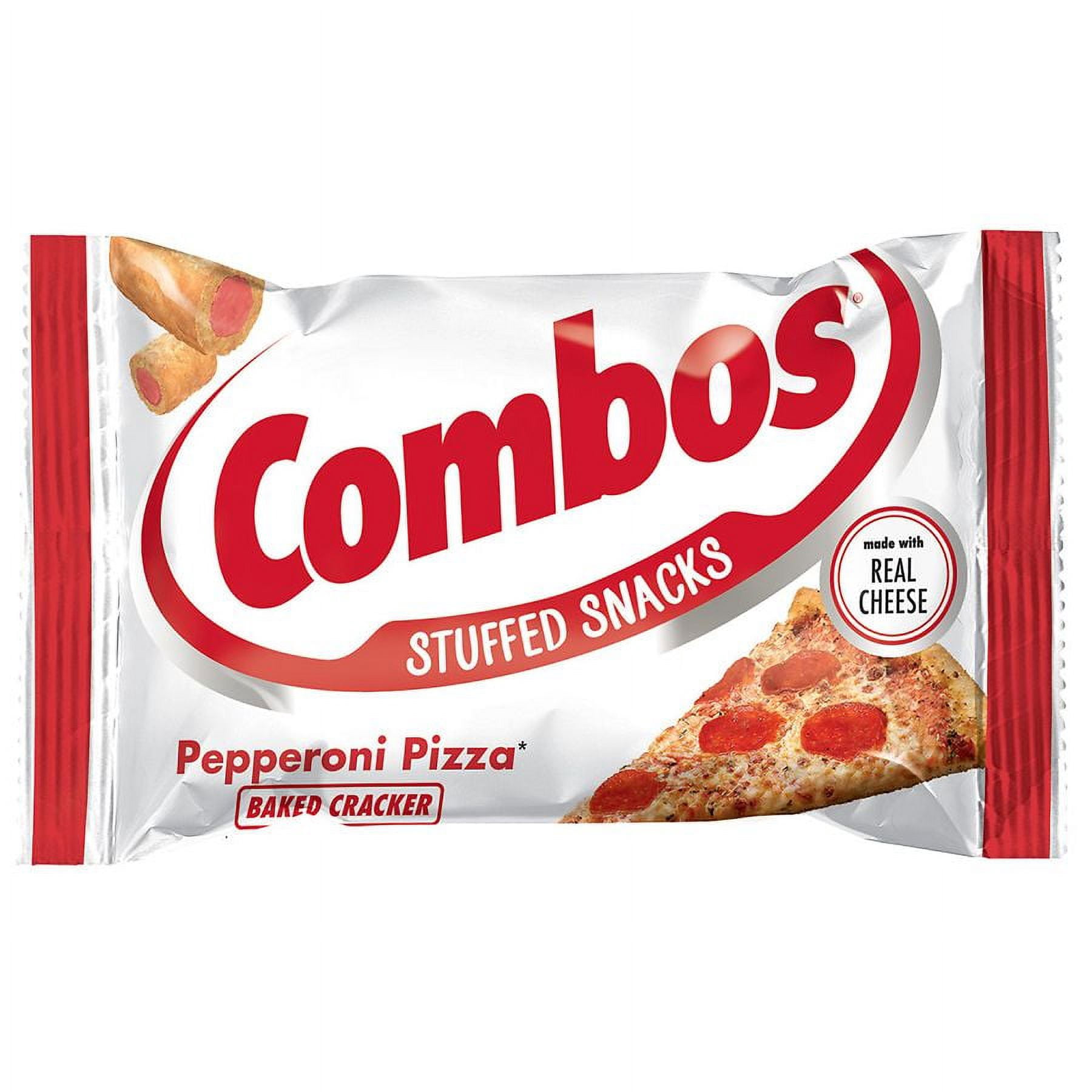 Combos Pepperoni Pizza Cracker Baked Snacks 1.0 ea