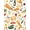 Bread Vegetables Pattern, variant on FORMRS Acrylic Clipboard with Low Profile Clip Standard A4 Letter Size, 12.5" x 9", Broccoli Pattern