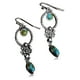 thumbnail image 5 of Mujeres Pendientes de estilo retro Pendiente de gota Piedra Piedra Piedra regalos Dangle Eardrop Jewelry Earhook Colgante Boda Cumpleaños Inevent AP004664-00, 5 of 7