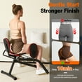 thumbnail image 4 of HXD-ERGO Home Gym Hip Abductor Machine - Quiet Glute & Leg Workout Equipment with 6-Level Resistance for Men/Women Hips Shaping ，Max Load 440 lbs, 4 of 11