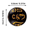 thumbnail image 2 of 300 amuletos chinos de Feng Shui para la suerte, la riqueza y el dinero, para pulsera (negros), 2 of 8