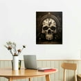 thumbnail image 2 of JEUXUS Vintage Steampunk Clock And Skull Art Poster Modern Abstract Art Painting Canvas Print Art Home Wall Canvas Wall Art Prints for Wall Decor Room Decor Bedroom Decor Gifts Posters, 2 of 4
