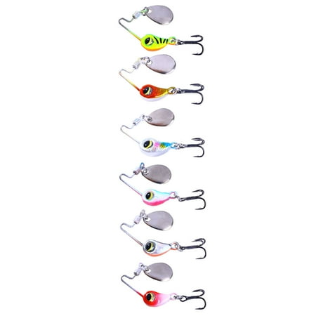 HENGJIA Fishing Lure Set Fishing Spoons Hard Metal Lure Crankbait Popper lures Minnow Jig Hook for Trout Bass Walleye Fishing Lures