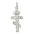 thumbnail image 1 of Collier Croix Orthodoxe Orientale en Argent Sterling 925 Pendentif Religieux, 1 of 6