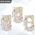 thumbnail image 2 of Colorful Doughnuts Pattern Light Switch Cover Switch Plate Outlet Cover Plug Cover for Electrical Outlet, 2 of 8