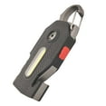 thumbnail image 1 of WELESHEI Multifunctional Flashlight 7 In1 Cob Keychain Bright Work Light Rechargeable Portable Led Sos Light With Bottle Opener Seat Belt Cutter Survival Whistle Screwdriver For Camping Walking Hiking, 1 of 7